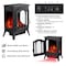 Edendirect 16.54'' 5100-BTU Black Metal Infrared Quartz Electric Stove 5220 - alternate 3